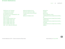 Tablet Screenshot of ernestoballesteros.com